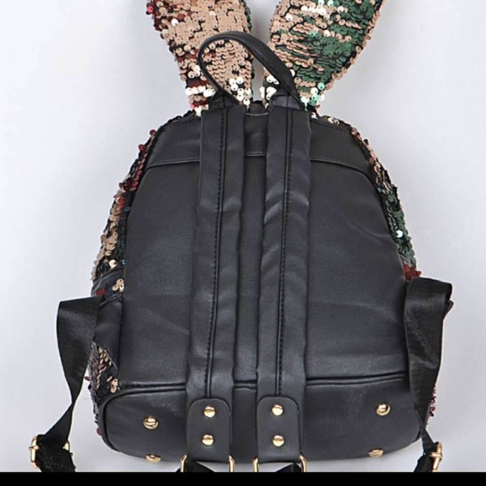 Pink Sequin mini backpack NWT - Picture 2 of 2